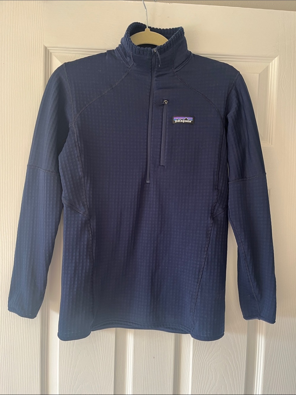 Patagonia Navy Half-Zip Performance jacket